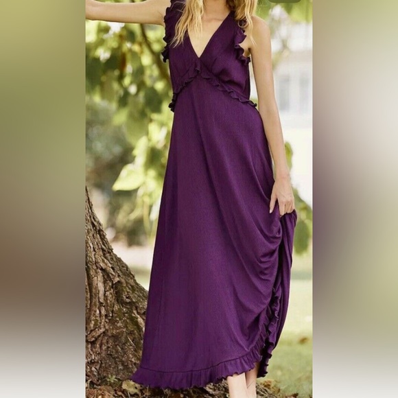 Anthropologie Dresses & Skirts - Anthropology SZ M NWT Purple super soft & Stretchy